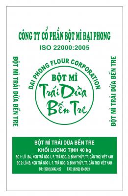 Bột mì trái dừa Bến Tre